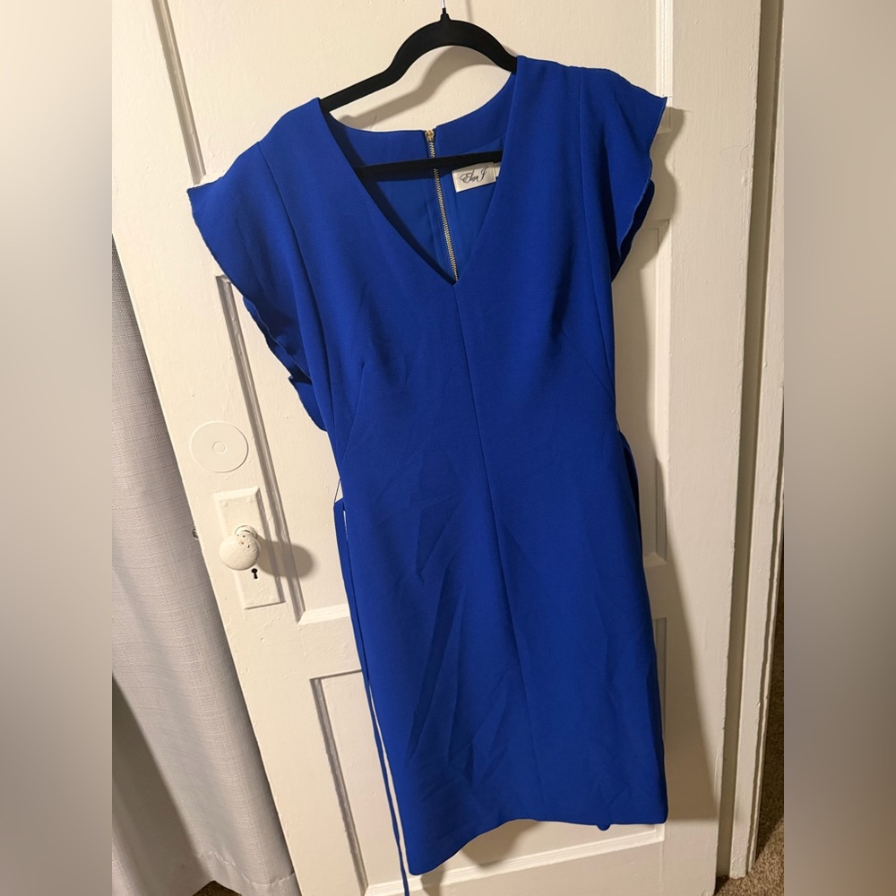 Eliza J Royal Blue Midi Dress